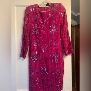 1980’s sequin and beaded dress